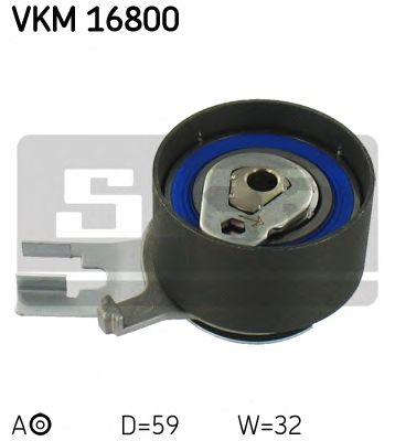 VKM 16800 SKF Ролик модуля натягувача ременя1